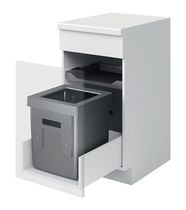 Poubelle OEKO à poser dans tiroir pour LEGRABOX avec couvercle coulissant Pour meuble de 450 / 500 mm