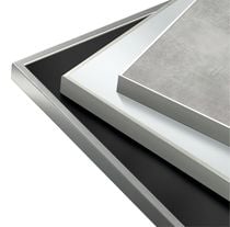 Profil de cadre pour façades Bordure 2,5 mm