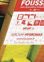 Frein vapeur hygrovariable Frein vapeur hygrovariable aerovap hygromax