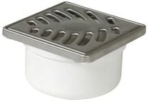 Siphonnette grille carrée