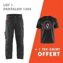 Lot pantalon 1495 + tee-shirt offert