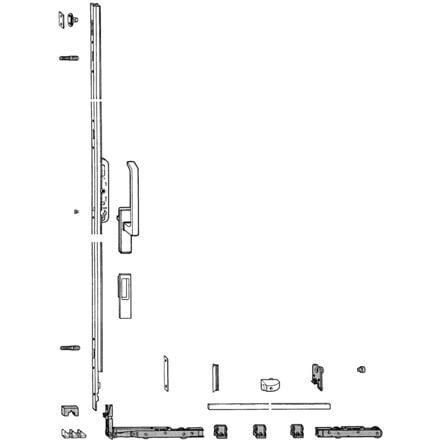 Seuils et rails bas pour ferrures GU 934 - 937
