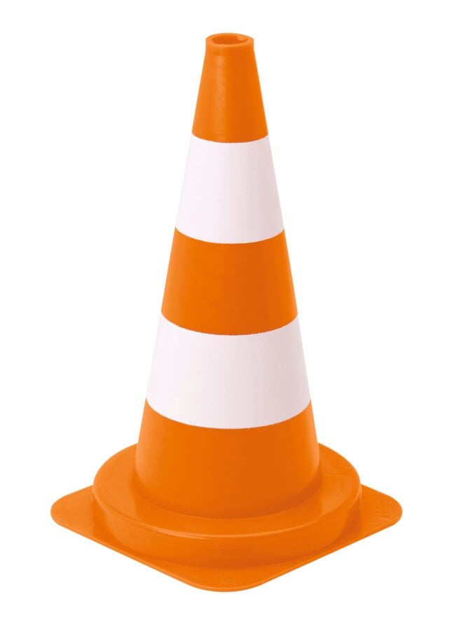 Cône de signalisation recyclé Foussier