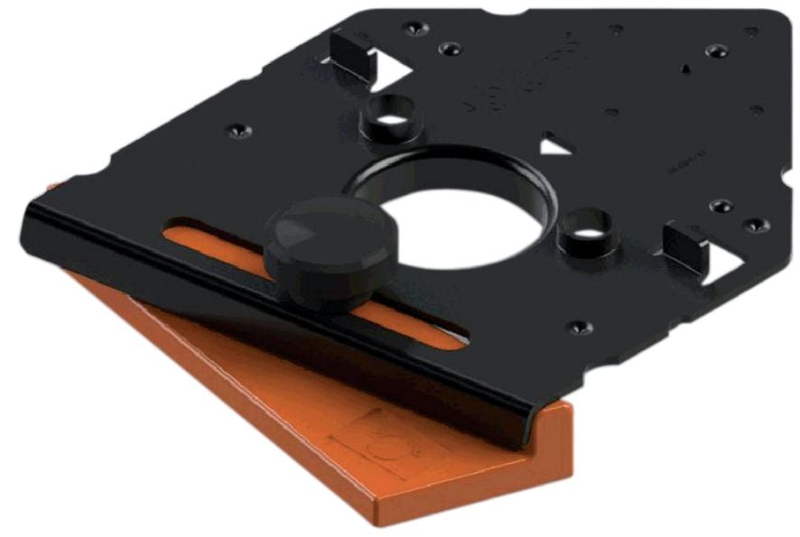 Gabarit de perçage pour charnière et embase - Foussier