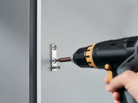 Fixation de corps de meuble AVENTOS HK-XS