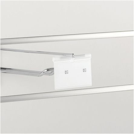 Étui étiquette pour crochet double