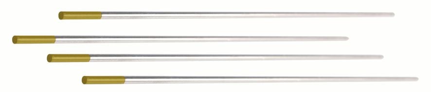 10 Électrodes Tungstène TIG Diam 2mm Long 150mm - E3 Pour Soudage Acier Inox Aluminium