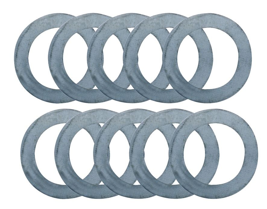 Jeu De 5 Bagues Plastique - Diamètres 24-27mm - Pour Renvoi D'angle Universel