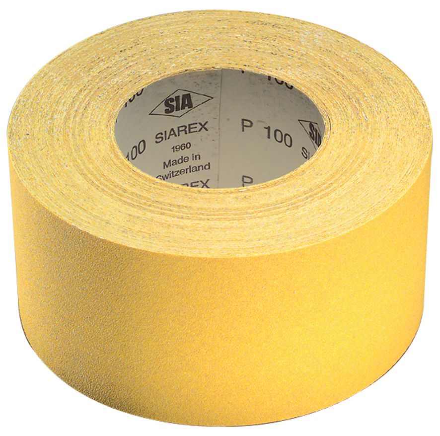 Rouleau abrasif en oxyde d'aluminium, grain extra fin 400, bordeaux, 2 po l x 50 vg L