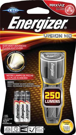 Torche aluminium LED 250 Lumens