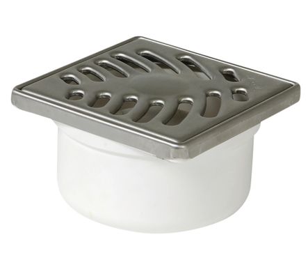 Siphonette avec grille et cadre