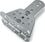 Platine de fixation pour moteur de portail