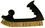 Brosse manuelle forme rabot
