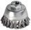 Brosse coupe fil acier torsade
