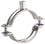 Collier MACROFIX acier non isolé M8-M10