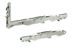 Paire de galets LUCE 250 kg
